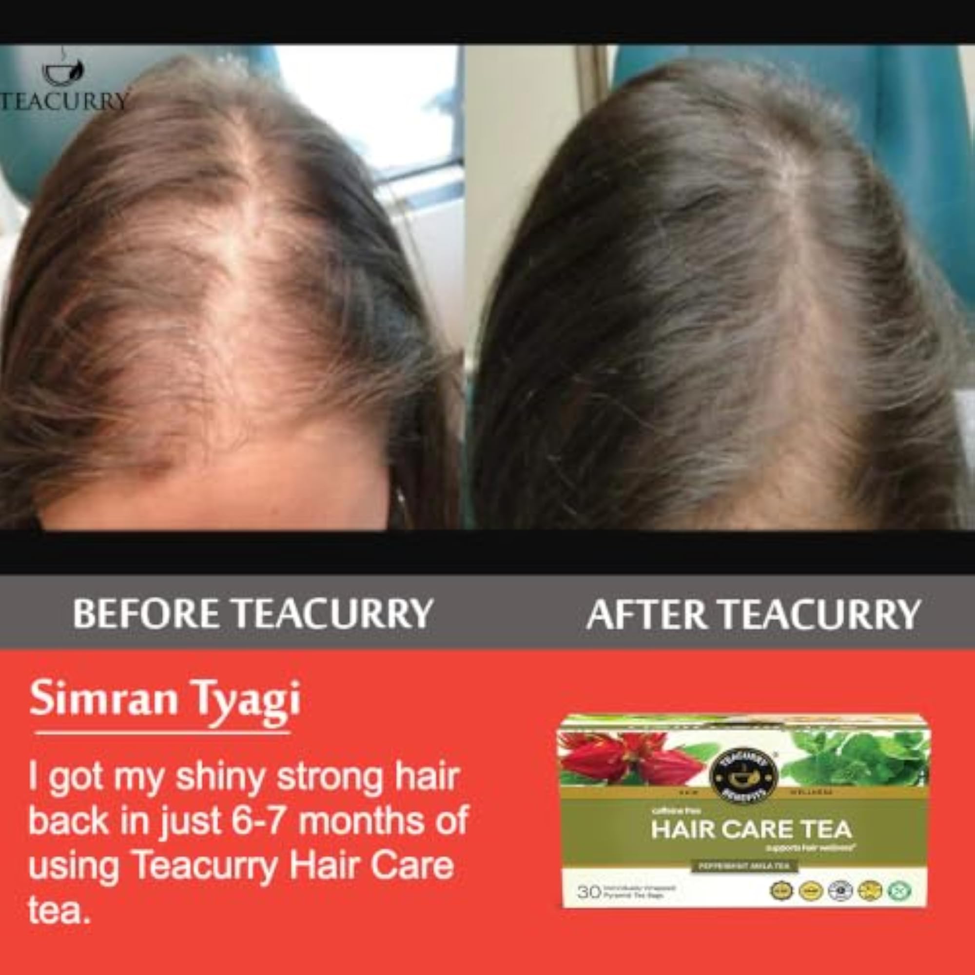 Hair Care Tea for Growth, Shine & Strength