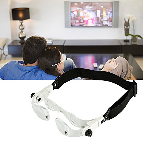 VIDOO Stirnband 4.0X Halterung Tv Brille Lupe Lupenbrille Lupe