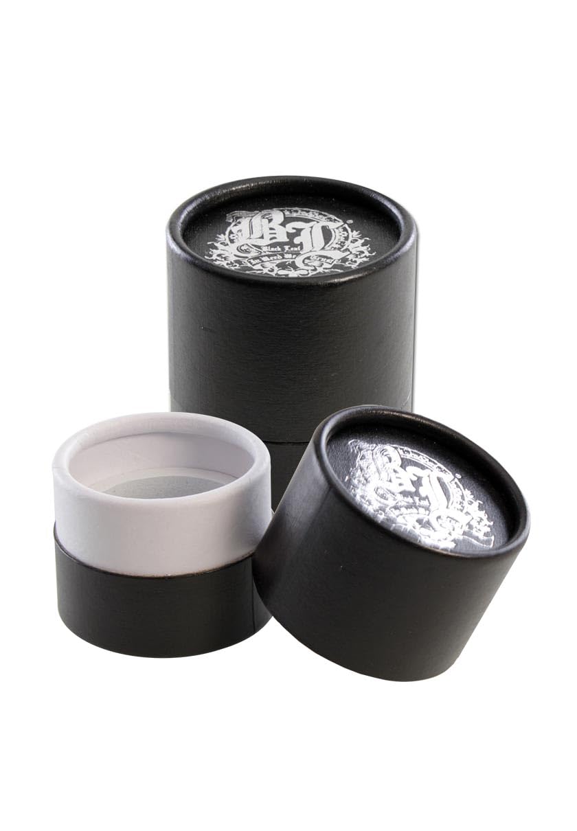 CNC Alu Grinder Black Leaf in alluminio mulino frantoio 2 pezzi Ø40 mm Patchouliworld Durchmesser: Ø40mm argento