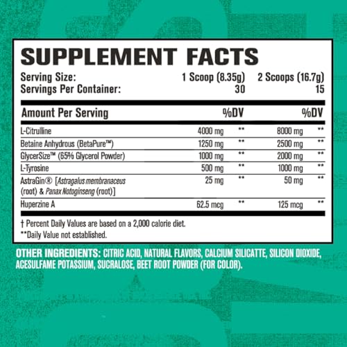 Jacked Factory PUMPSURGE01 Pumpsurge Caffeine Free Pre Workout thumb #5