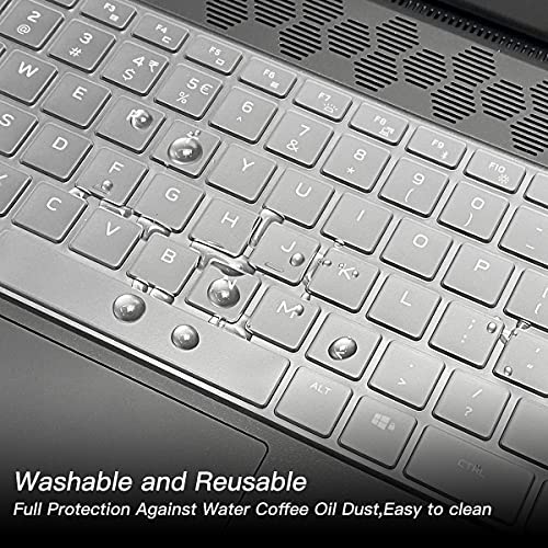 Keyboard Cover For Dell Alienware X16 M16 R1 16"/ Dell Alienware M15 R5 R6 R7 15.6", Alienware X15 R1 R2 15.6"/ Alienware X17 R1 R2 17.3", Keyboard Skin Protector #TOP2