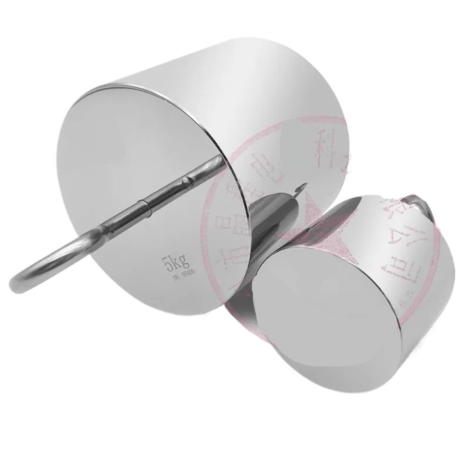 Balanza de calibración electrónica de acero inoxidable con contrapeso estándar de 10 g a 2 kg con gancho simple M1(2kg)