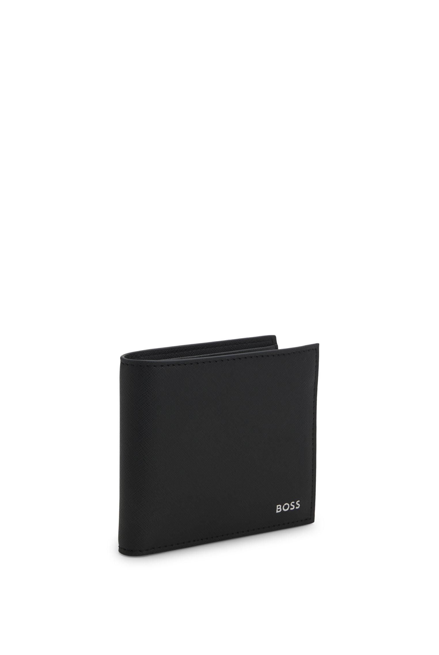 BOSS Zair_8cc N., 8 emplacements pour Cartes Homme, Black1, One Size