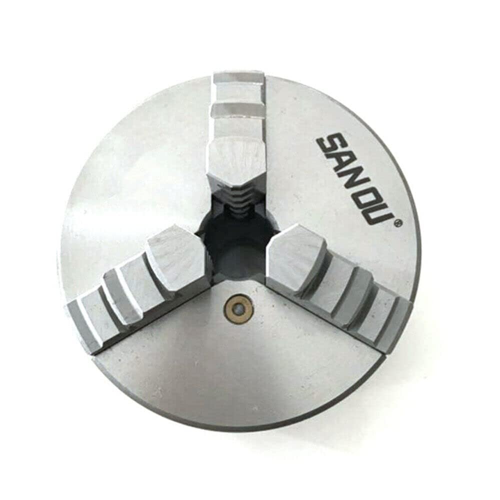 Precyzyjny uchwyt szczękowy 3 Ø 80-125 mm, trójszczękowy uchwyt tokarski, 3 uchwyty szczękowe pasujące do tokarki (125 mm)