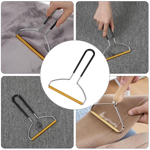 Image of Cat Hair Remover for Furniture, Portable Pet Hair Remover Tool, Uproot Cleaner Carpet Scraper for Dog Cat Pet Hairs, Rug Brush for Couch Clothes Pets Towers