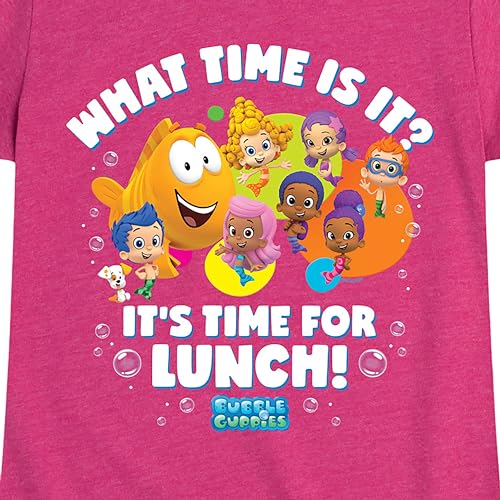 HYBRID APPAREL - Bubble Guppies - Time for Lunch - Toddler and Youth Girls Short Sleeve Graphic T-Shirt3