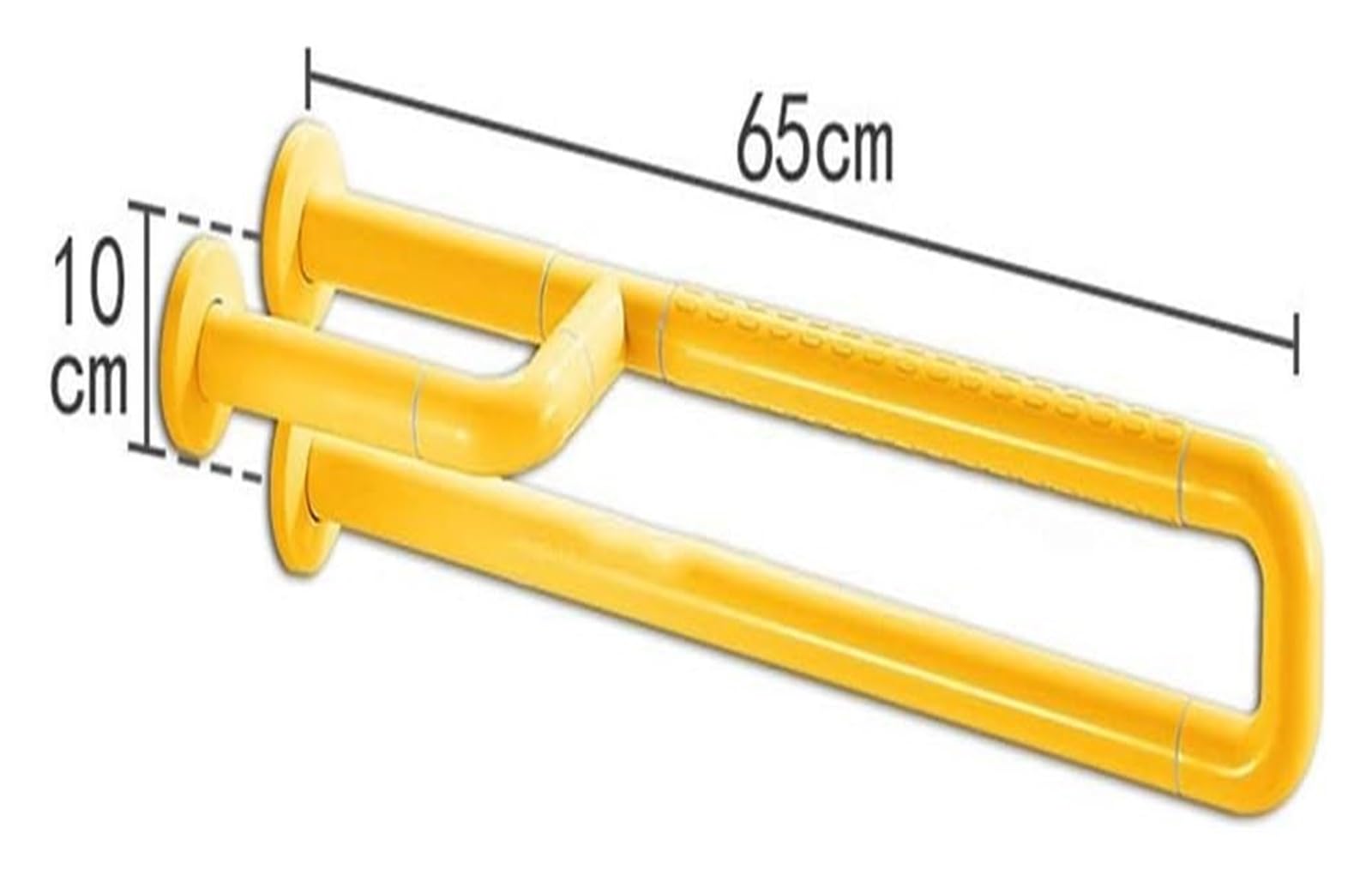 Corrimano da Parete per Bagno, Maniglioni di Sicurezza in Acciaio Inossidabile per Bagno, Portasciugamani Pieghevole Dritto da Parete, Guida/Segnalatore di Sicurezza per Doccia