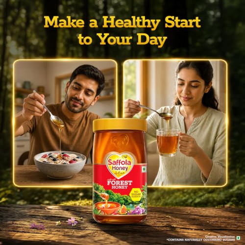 Saffola Store Saffola Honey Active Pure Honey - Image 5