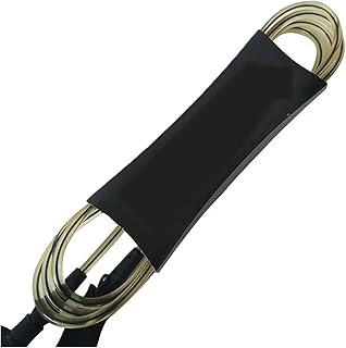 ISAFIX Surfboard Leash Surfboard Leash 9ft-7mm Leash Surfing Rope SUP Surfboard Leash Stand Up Paddle Board Leash for All Water Sport Surfboard