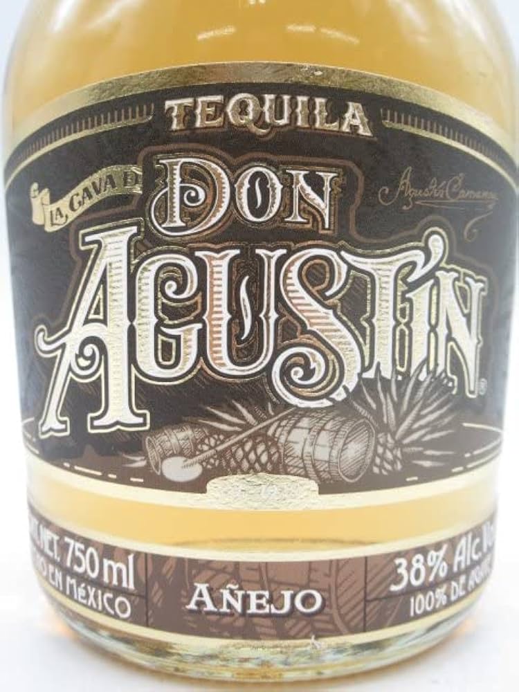 Amazon.co.jp: [箱なし]ドン アグスティン アネホ テキーラ 38度