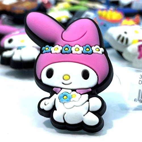 Croc Charms for Women 10pcs Random High Imitation Shoe Charms Cartoon Shoe Buckles fit Bracelets Croc 8