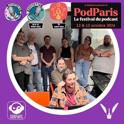 #007 De Castres à Bruxelles, des PodPassionné·e·s et des PodRencontres avec BadGeek (FR) - Belgique cover art