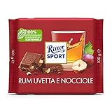 Ritter Tavoletta Di Cioccolato Variety Rum/Uvetta/Nocciole, 100g