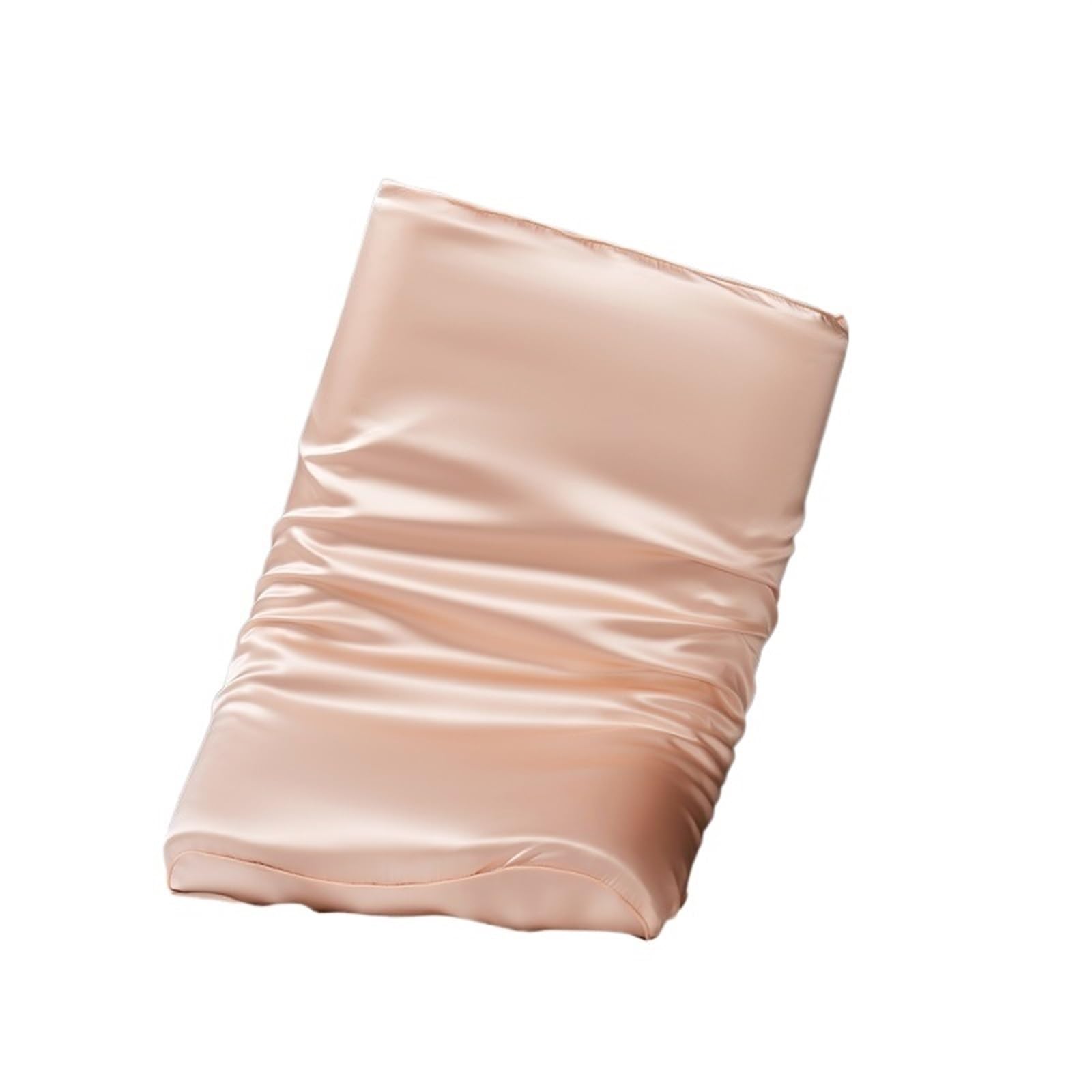 Fundas de Almohada de Seda, 22 Momme Funda De Almohada Seda Morera for Espuma Viscoelástica Látex, Multicolor, Varios Tamaños(Jade,1PCx40x60cm)
