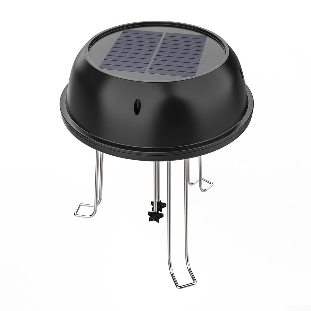 Agitateur d'eau à énergie , pour bassin de jardin, décoration d'étang
