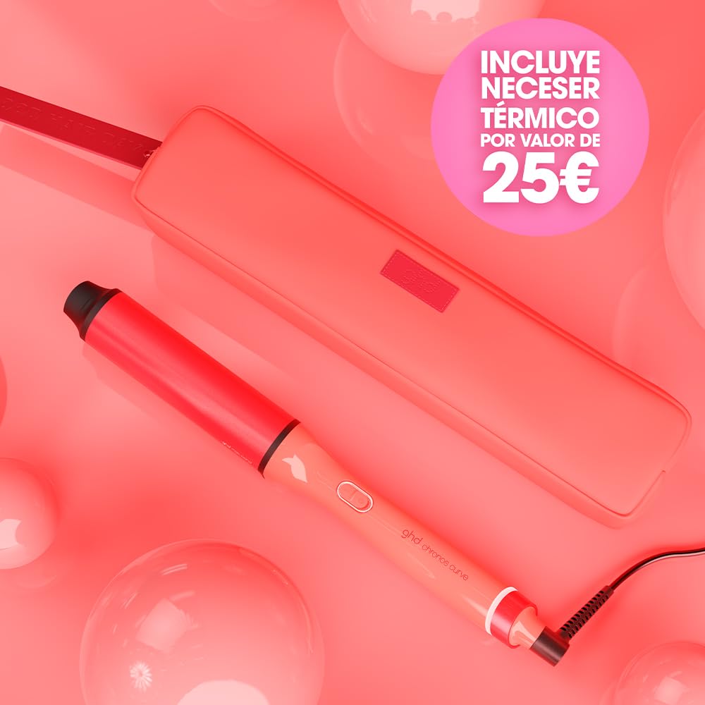 ghd Chronos Curve Max Wand Arricciacapelli Professionale 38 mm - Per Onde Morbide che Durano a Lungo - Ideale per Capelli Lunghi e Molto Lunghi (Presa EU)
