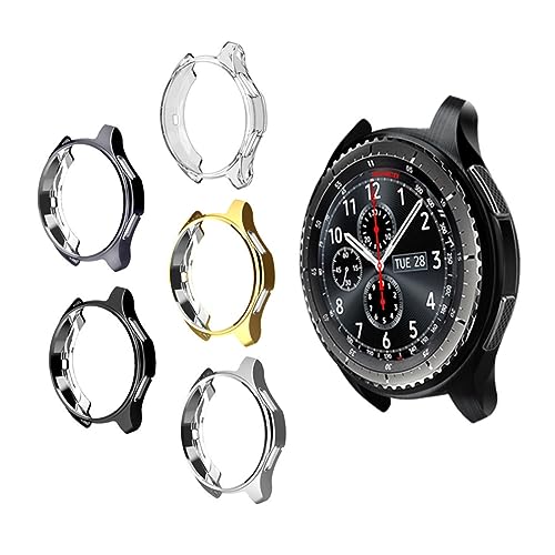 ARTIBETTER Smart Watch Protective Cover Smartwatch Accessories Kutuzov Mikaberidze Screen Protector Watch Screen Shell Watch Screen Cover Case Cover Watch Case Protective 3 Bumper