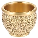 Adapté à divers usages : Ce bol peut accueillir une composition ou servir de centre de table apaisant, ajoutant une note d'élégance aux espaces intérieurs tout en s'intégrant harmonieusement dans différents contextes décoratifs.