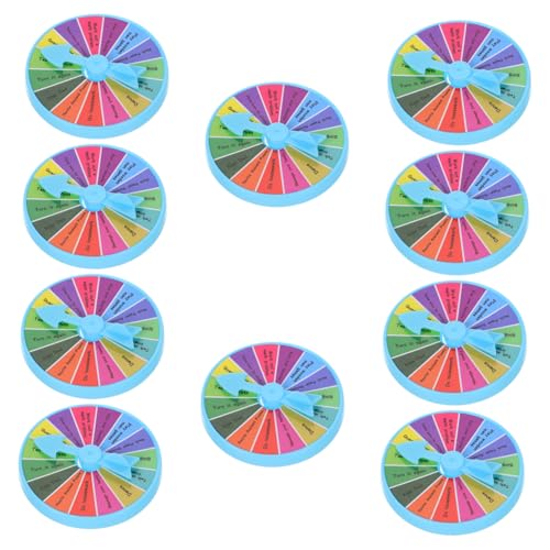DECHOUS 10pcs Carnival Prize Wheel Accessories Spinning Pins for Fun Games for Family Bonding and Celebrations
