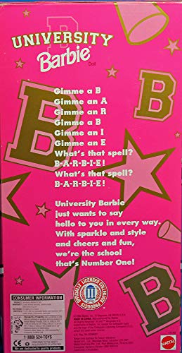 Barbie Georgetown University Cheerleader miniatura 2