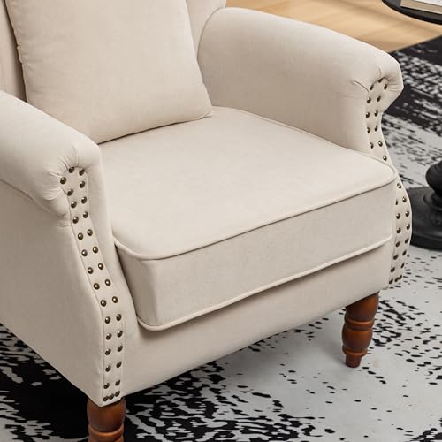Sillón Plegable Velvet Beige miniatura 4