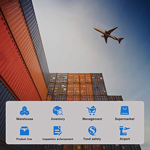 Image of MUNBYN Android Barcode Scanner with Numeric Pad Mobile Computer with 2D Scanner 4.5-inch Handheld Rugged PDA, Android 9 Support Wireless Wi-Fi 4G LTE