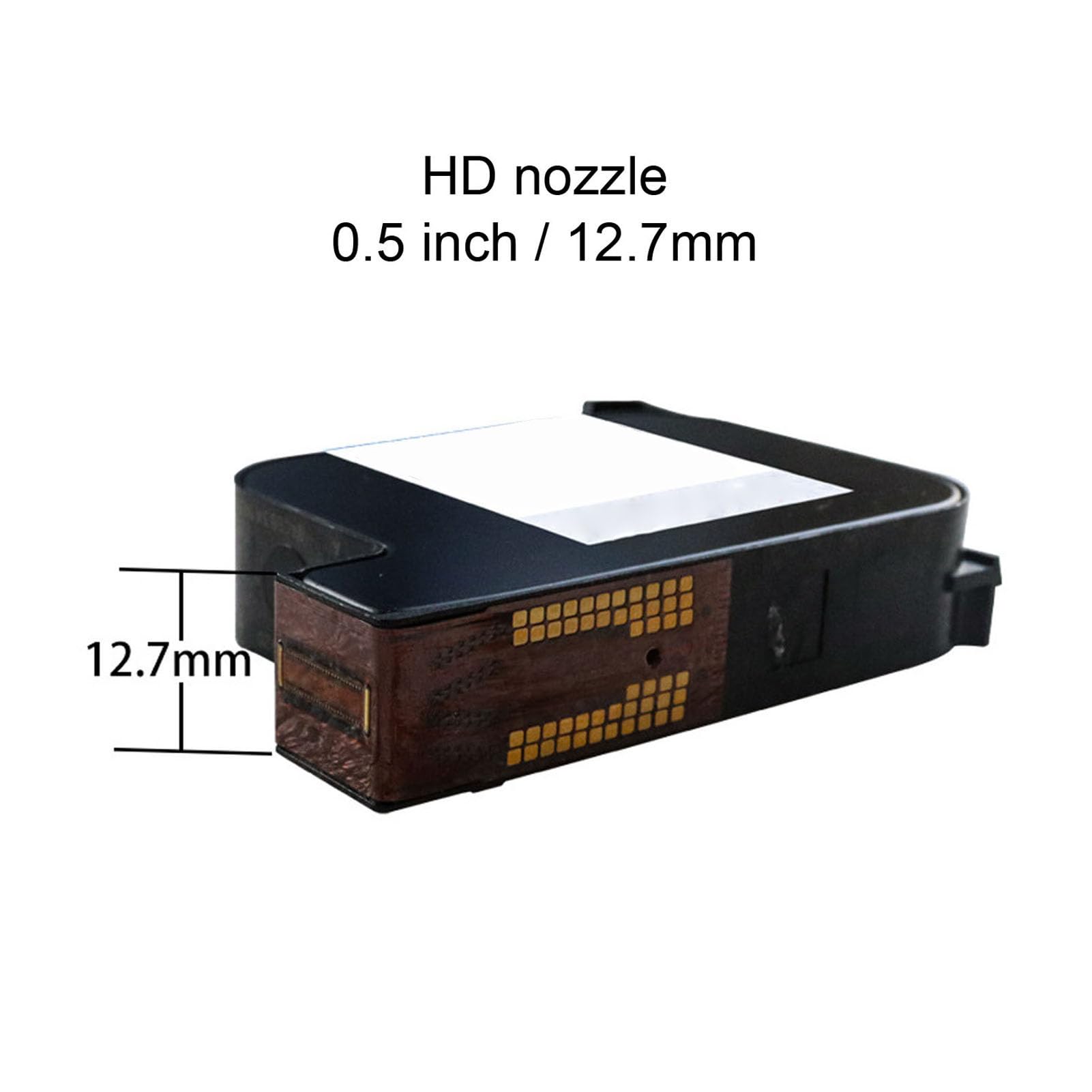 Hyuduo 42 Ml Zamiennik Atramentu 42 Ml Rozpuszczalnik Drukarki Tusz Szybki Sucha Wysoka przyczepność dla 0,5 Cala 12,7 Mm z odpornością na Zamrażanie w Wysokiej Temperaturze