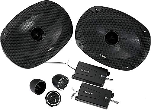 KICKER Speakers 6X9 & 6.5 inch for Subaru Ascent 2019-2024 Upgrade Kit - 2 Pairs of CS Series with Adapters and Harness, Car Audio Front & Rear Door Speaker CSS694, 46CSS694 & CSC654, 46CSC654