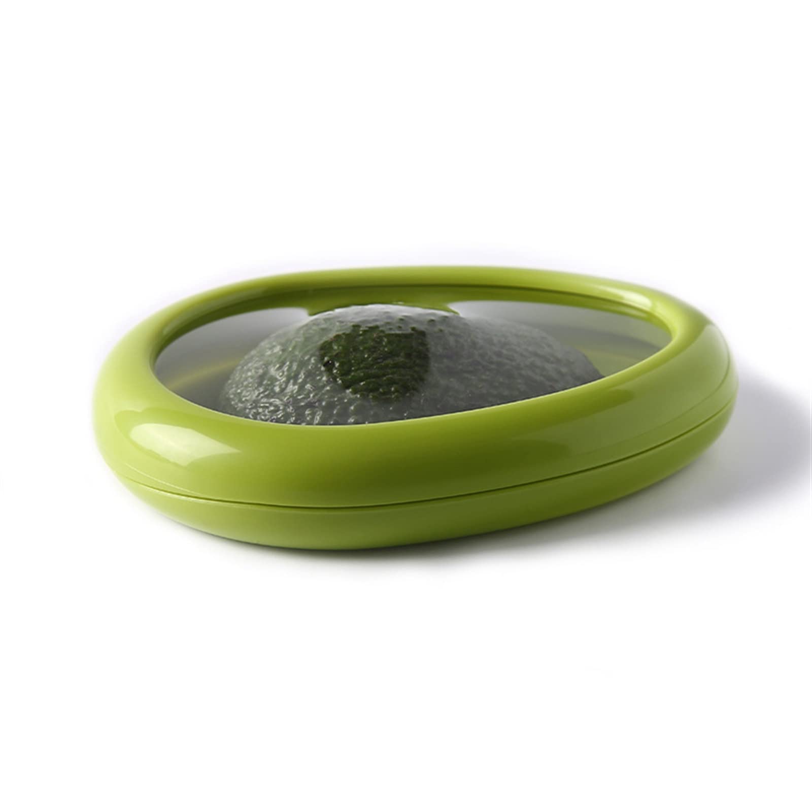 JINGYAN Storage Boxes Kitchen Storage Box Fresh Fruit Vegetable Container Tomato Lemon-Keeping Appliances Crisper(Green)