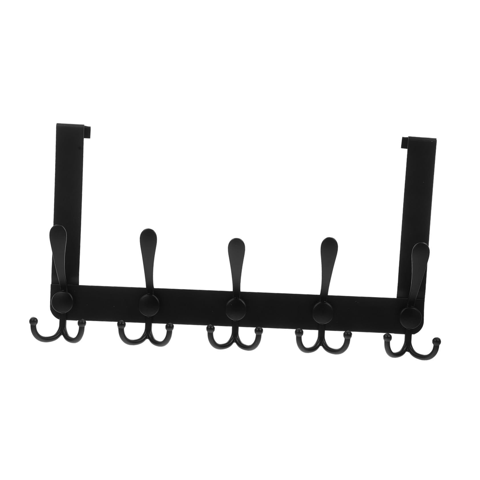 STOBAZA Space Saving Door Hook Hook for Clothes Towels Hats Easy Install for Home Hotel