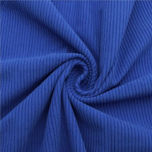 Tissu en velours côtelé polyester pour ameublement et coupon couture