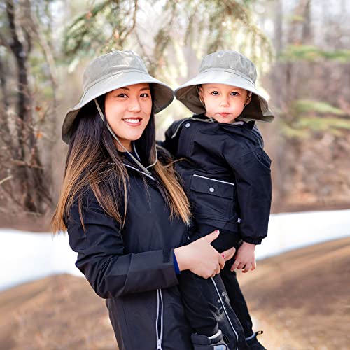 Image of JAN & JUL Water Resistant Sun Hat with UV Protection and Neck Flap for Men and Women