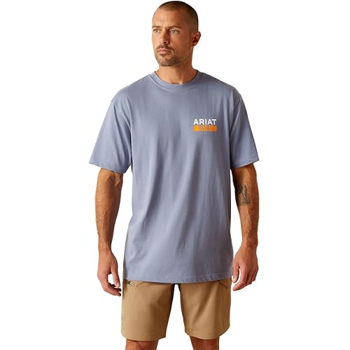 ARIAT Men's Rebar Cotton Strong Roughneck Graphic T-Shirt