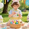 20 Piezas Huevos de Pascua de Papel Maché para Manualidades, Huevos de Cartón Pintables | 3" x 2" x 2" Huevos de Cartón Rellenables para Manualidades de Pascua, Búsqueda de Huevos y Relleno de Canastas 8
