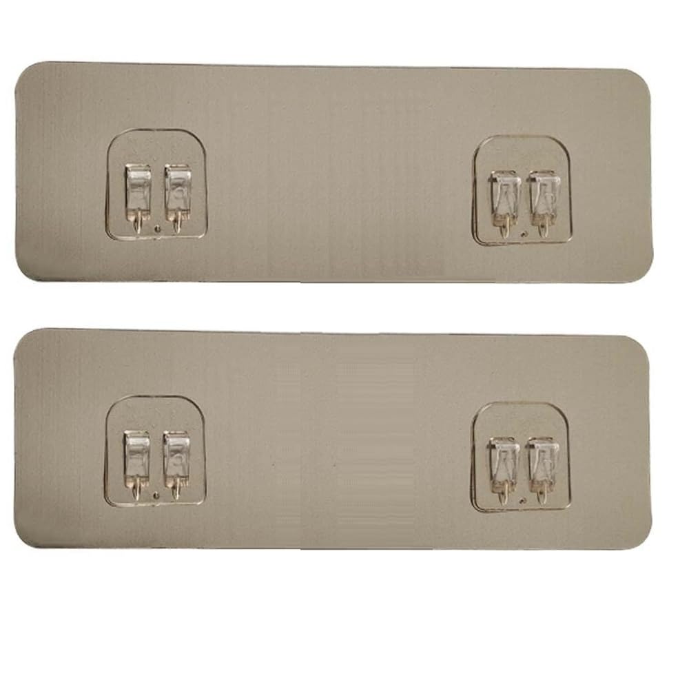 Magic Sticker Hooks - No Drill Bathroom & Kitchen -7