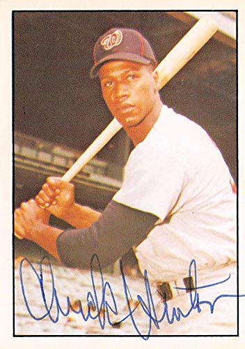 Chuck Hinton autographed Baseball Card (Washington Senators, 67) 1978 TCMA #252
