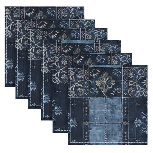 Servilletas de Tela Retro Vintage Victorian 20 x 20 in Pack 6 miniatura 1