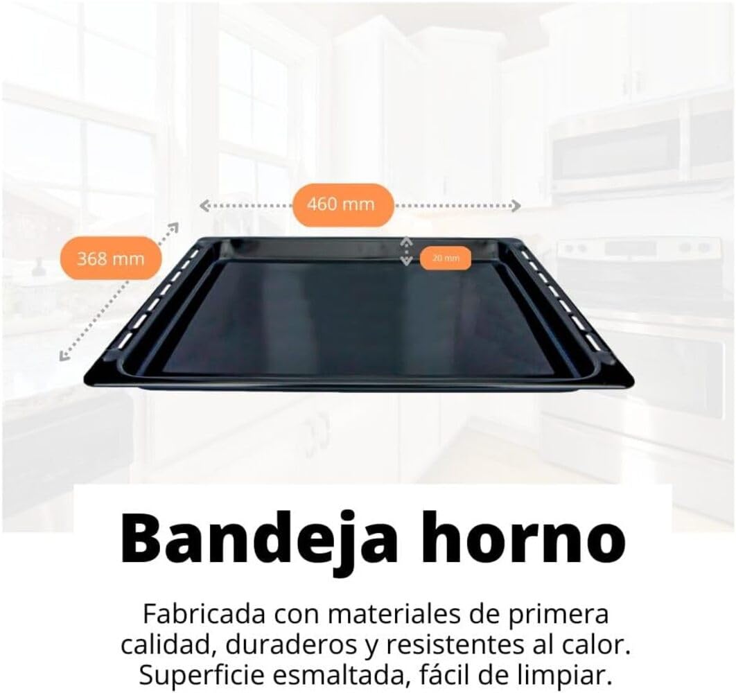 Recamania Bandeja Horno para Teka - Medidas 460x368x24 mm - Cod. 82405901