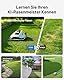 MAMMOTION YUKA 2000 Mähroboter ohne Begrenzungskabel, Max. 2800m², NetRTK+Vision, Keine RTK-Antenne, Auto-Kartierung, Empf. 2000m², Intelligenter Rasenmäher Roboter mit 4G-Modul, 50% Steigung