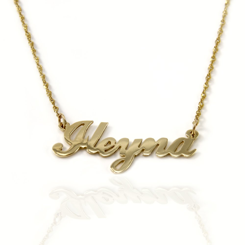 Buy 14k Gold Personalized Name Necklace 