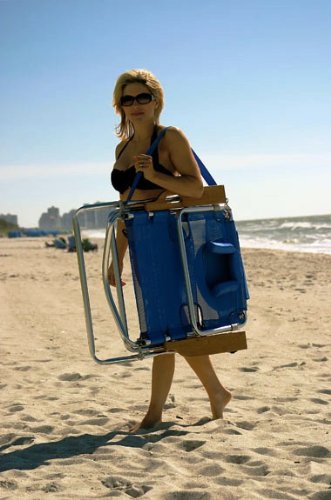 Ostrich 3 N 1 Beach Chair / Lounger Color: Blue [3N1-1001B] #TOP4