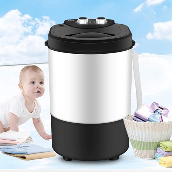 Buy Portable Single Washing Machine,Total Capacity Washer And Spin