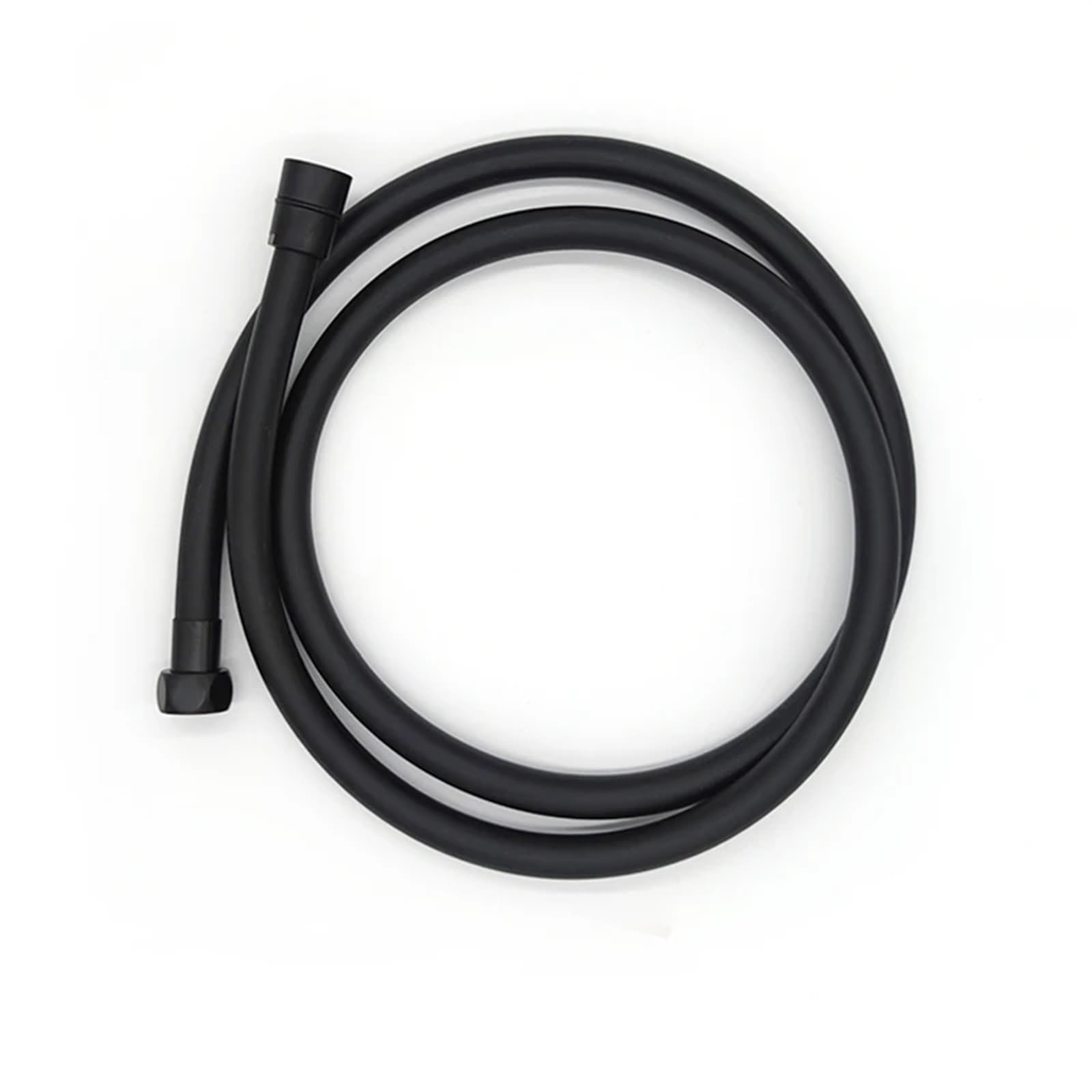 Puyuna Black Plumbing Shower Hose Stainless Steel Multicolor 1.5M For Bathroom Toilet Bidet Sprayer(Black)