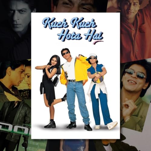 Image of Auraposter Shah Rukh Khan Mini Posters Set of 40 (15x10 cm) | King SRK's Film Posters for Wall, Bedroom, Living Room | Bollywood Actor | Double Tape Included