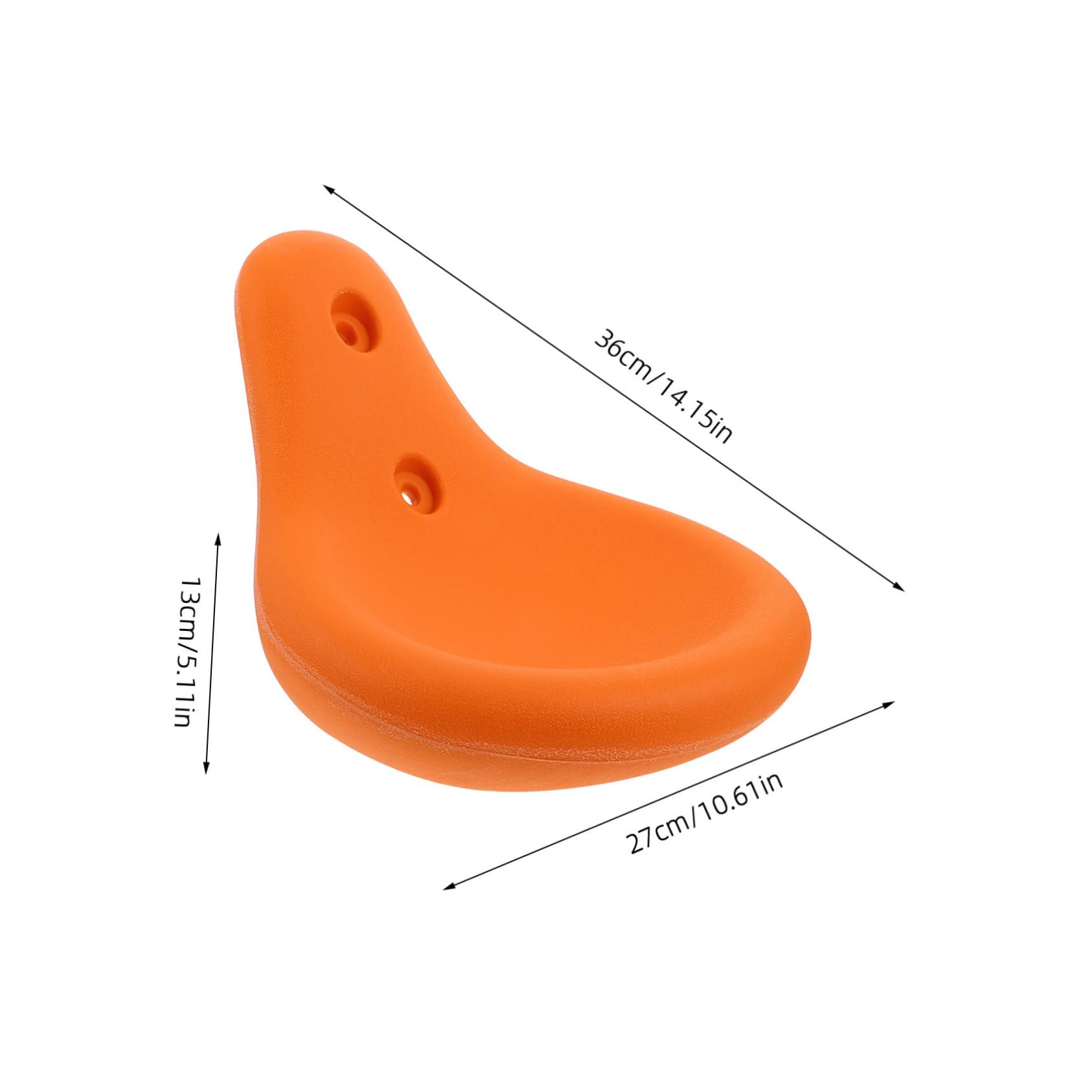 BIUDECO Children Swing Seat Replacement: Easy to Install Plastic Swing Seat - Sitting Pad for Backyard Garden and Playground