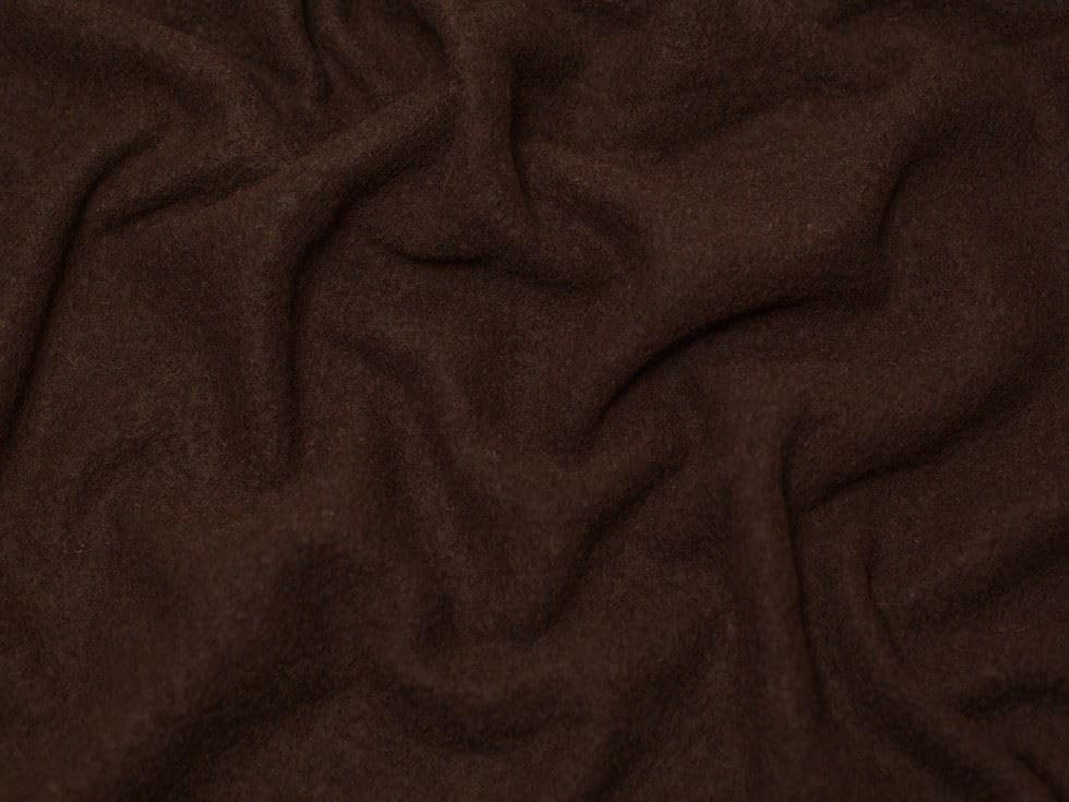 Minerva 100% Pure Wool Coating Fabric Mahogany - per metre