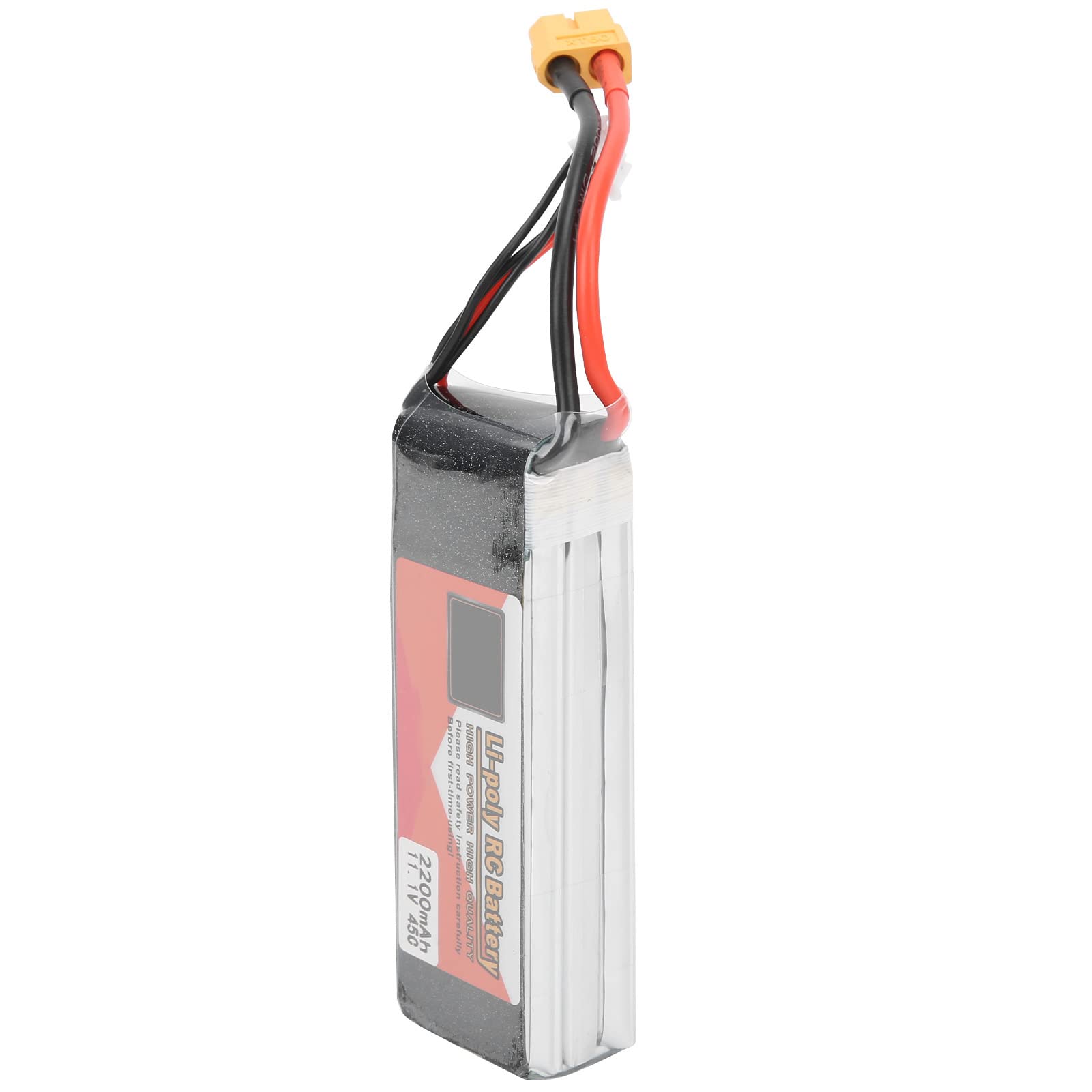 Walmeck 11.1V 2200mAh 45C 3S Batteria Lipo XT60 Plug per Drone Elicottero