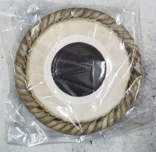 CABEZA DE TABLA DE VARANASI EN PIEL DE CABRA. 5.50 PULGADAS. BENARAS PUDI DE CALIDAD PREMIUM Cover