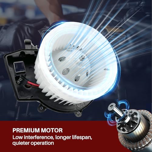 Image of 700190 AC Heater Blower Motor Fan Assembly Fit for Mercedes-Benz c200 c230 c240 c280 c32 amg c320 c350 c55 amg clk280 clk320 clk350z clk500 clk55 amg 203820251464, MB3126100