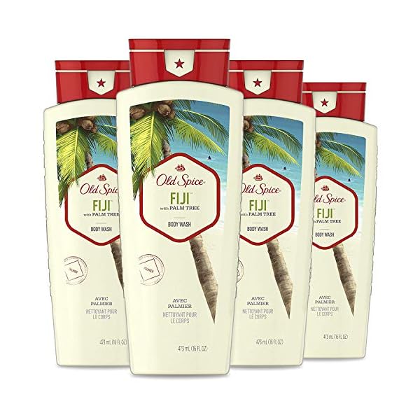 Old-Spice-Body-Wash-for-Men-Fresher-Fiji-Scent-Fresher-Collection-16-Fluid-Ounce-Pack-of-4 Old Spice Body Wash for Men, Fresher Fiji Scent, Fresher Collection, 16 Fluid Ounce (Pack of 4)